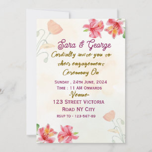 Engagement Party Invitations