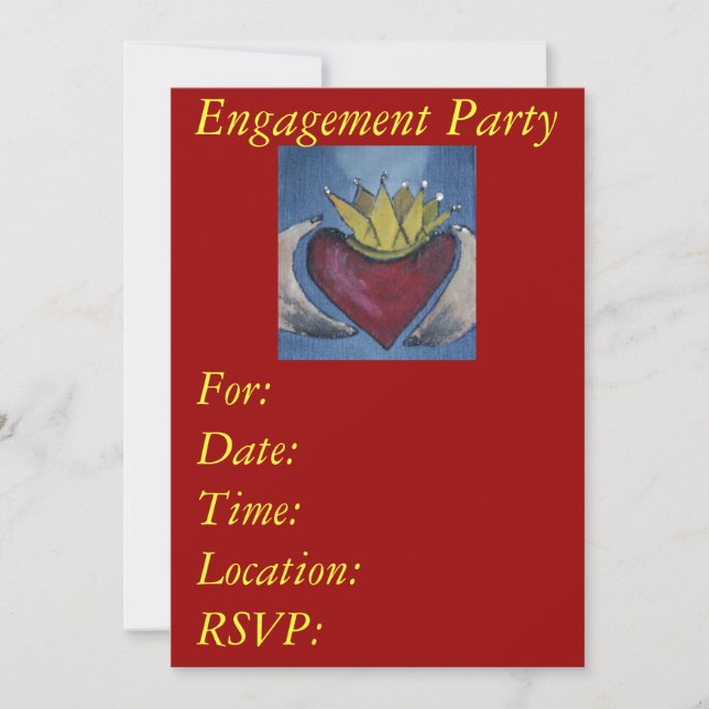 Engagement Party Invitations (Front)