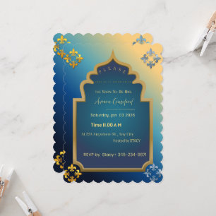 Engagement Party Invitations Henna / Mehndi Celeb
