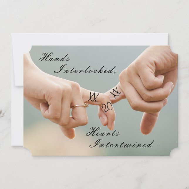 Engagement Photo Invitation (Front)