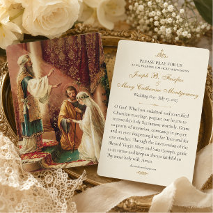 Engagement Prayer Cards · Catholic Betrothal 