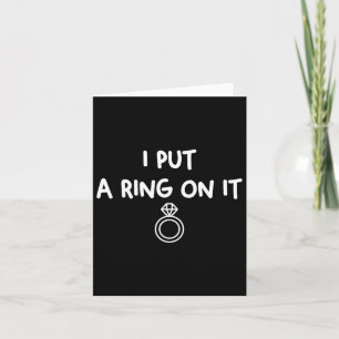 Engagement Proposal Boyfriend To Fiance Future Hus Card