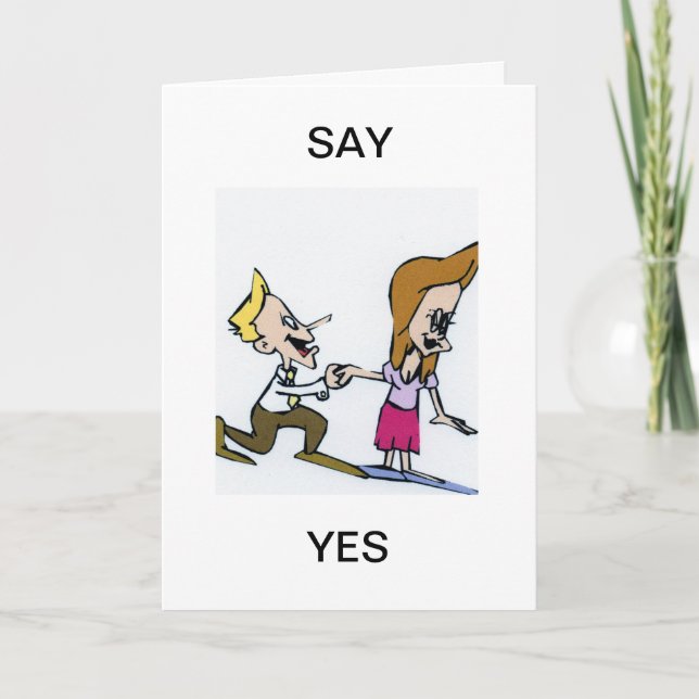 Engagement Proposal Card (Front)