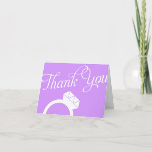 Engagement Ring Thank You Cards
