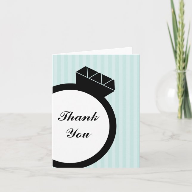 Engagement Ring Thank You Cards (Front)