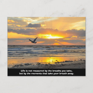 Engagement Sunrise Postcard Daytona Beach, FL