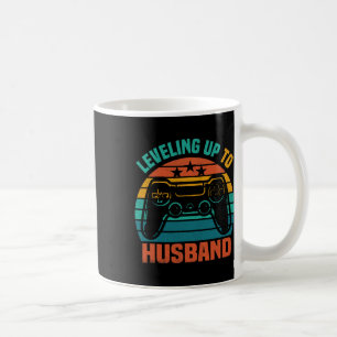 Engagement Tee For Groom Video Game Lovers  Coffee Mug