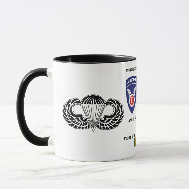 Engagements of  the 11th Airborne Division Mug (Left)