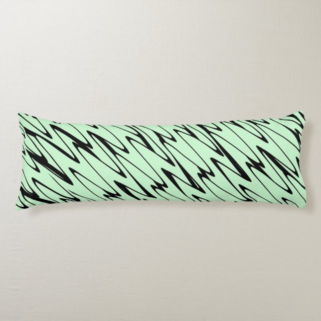 Engaging Mint Green Dynamic  Body Cushion (Front)