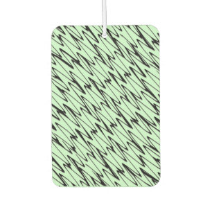 Engaging Mint Green Dynamic Car Air Freshener