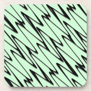 Engaging Mint Green Dynamic Coaster
