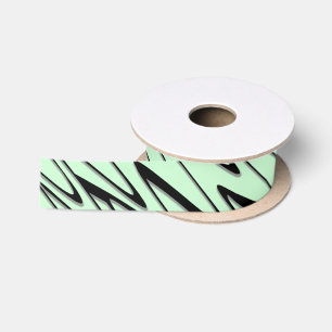 Engaging Mint Green Dynamic Satin Ribbon