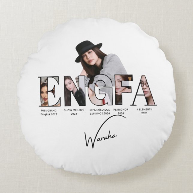 Engfa Waraha - Englot Round Cushion (Front)