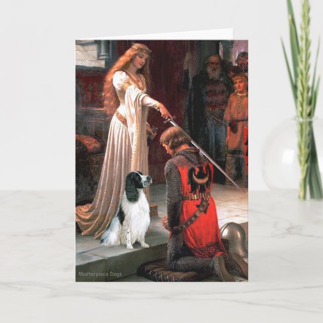 Engilsh Springer 7 - The Accolade Card (Front)