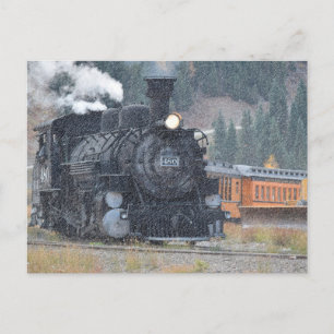 Engine 480 Durango Train Postcard