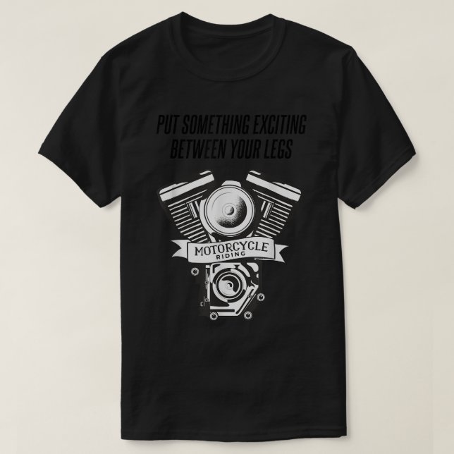 Engine block quote clothing driver motorcycle  T-Shirt (Design Front)