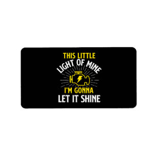 Engine Control Light - Car Guy Auto Mechanic Label