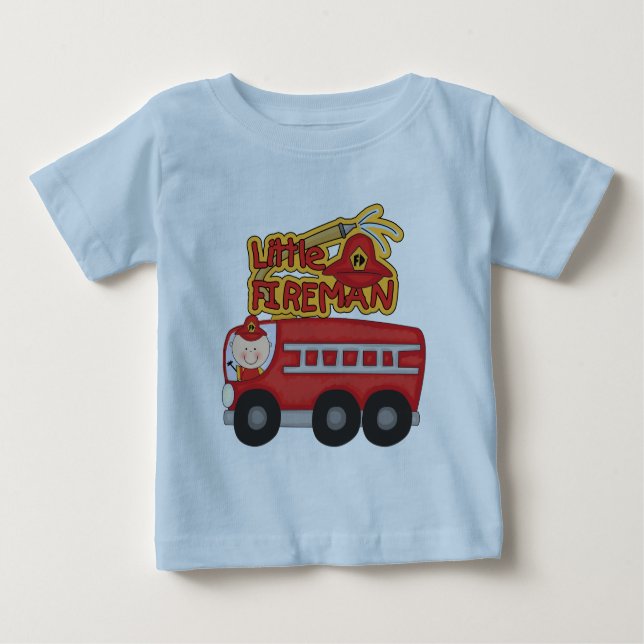 Engine Little Fireman Tshirts and Gifts (Front)