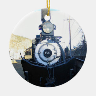 Engine No. 60, Idaho Springs, Colorado Ceramic Ornament