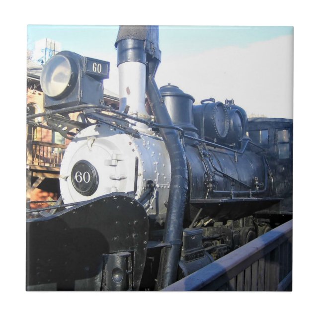 Engine No. 60, Idaho Springs, Colorado Ceramic Tile (Front)