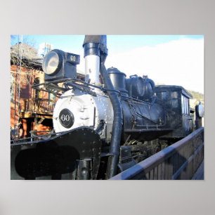 Engine No. 60, Idaho Springs, Colorado Poster