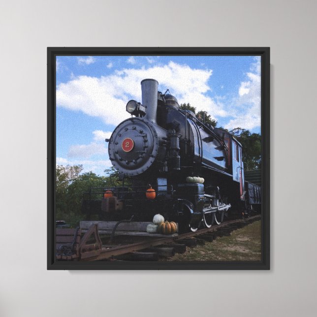 Engine Number 2 Canvas Print (Front)