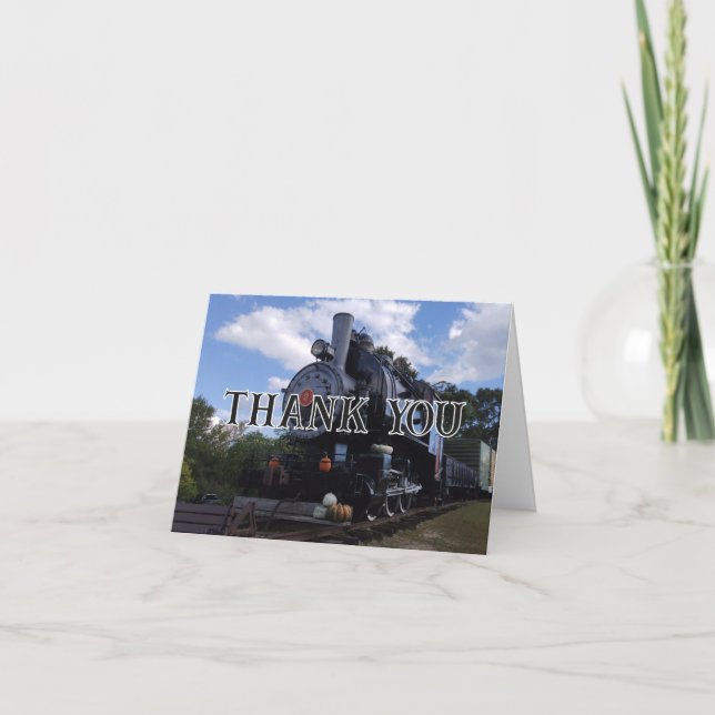 Engine Number 2 Thank You Card (Front)