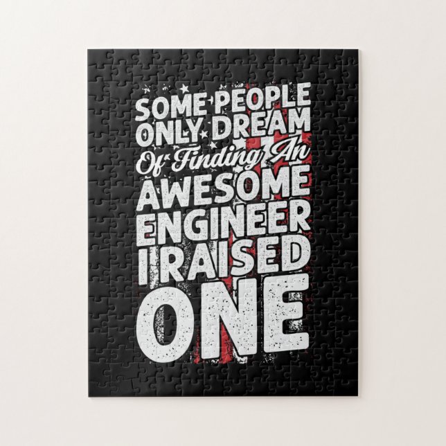 Engineer Art Awesome Engineer Jigsaw Puzzle (Vertical)