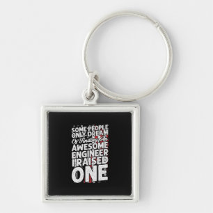 Engineer Art Awesome Engineer Key Ring