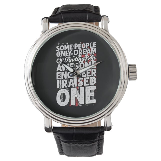 Engineer Art Awesome Engineer Watch (Front)