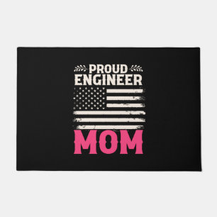 Engineer Art Proud Engineer Mum Doormat