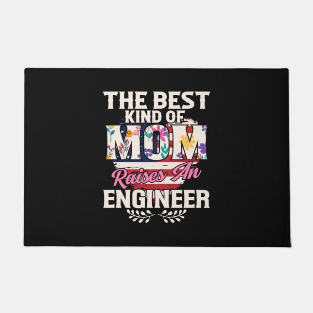 Engineer Art The Best Kind Of Raises An Engineer Doormat (Front)