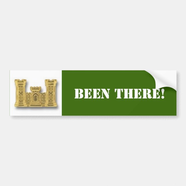 engineer, BEEN THERE! Bumper Sticker (Front)