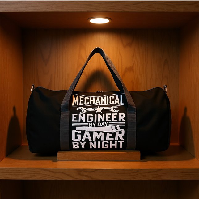 Engineer By Day Gamer Night Duffle Bag (Creator Uploaded)