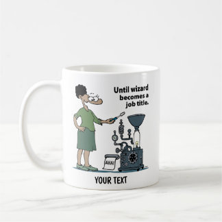 Engineer Cartoon Woman Coffee Mug