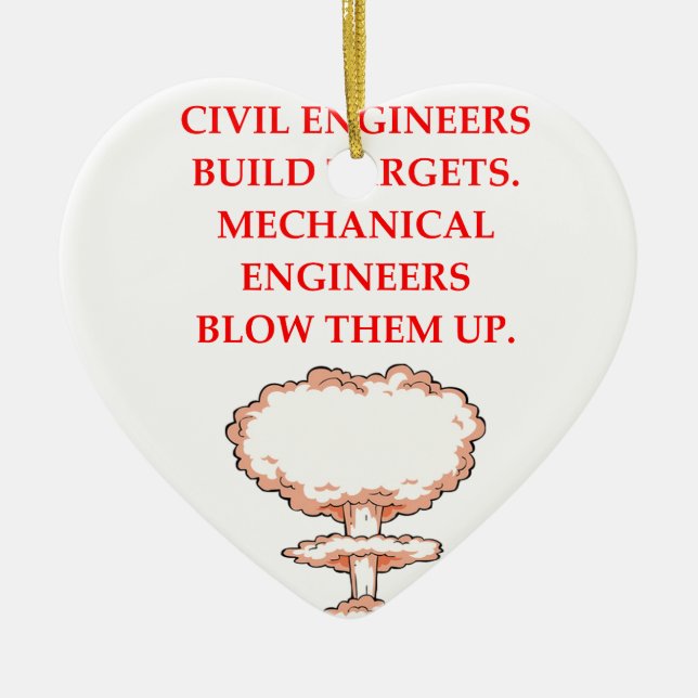 ENGINEER CERAMIC ORNAMENT (Front)