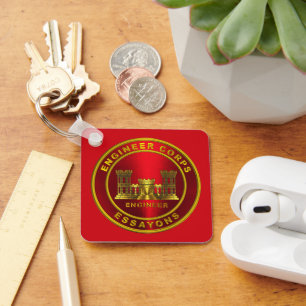 Engineer Corps  Key Ring
