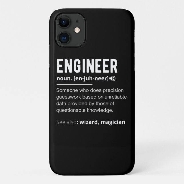 ENGINEER DEFINITION Case-Mate iPhone CASE (Back)