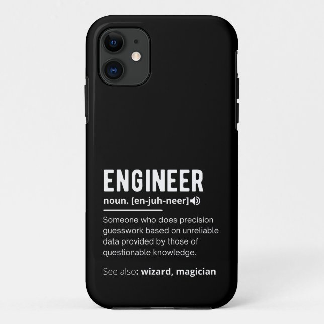 ENGINEER DEFINITION Case-Mate iPhone CASE (Back)