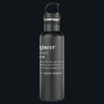 Engineer Definition Funny Engineering Mechanical C 710 Ml Water Bottle<br><div class="desc">Engineer Definition Funny Engineering Mechanical Civil Gift</div>