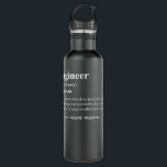 Engineer Definition Funny Engineering Mechanical C 710 Ml Water Bottle<br><div class="desc">Engineer Definition Funny Engineering Mechanical Civil Gift</div>
