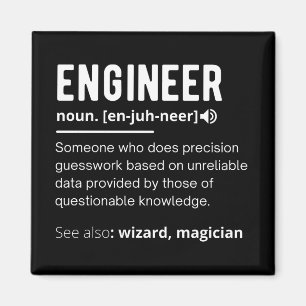 ENGINEER DEFINITION MAGNET