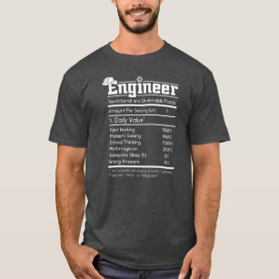 Engineer Definition Men Engineering Funny T-Shirt