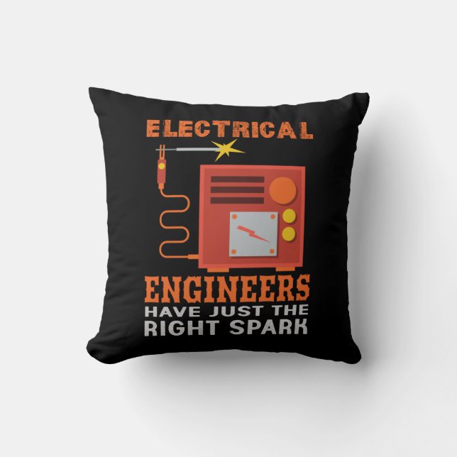 Engineer Electrical Engineers Have Just The Right Cushion (Front)