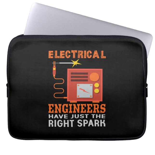 Engineer Electrical Engineers Have Just The Right Laptop Sleeve (Front)
