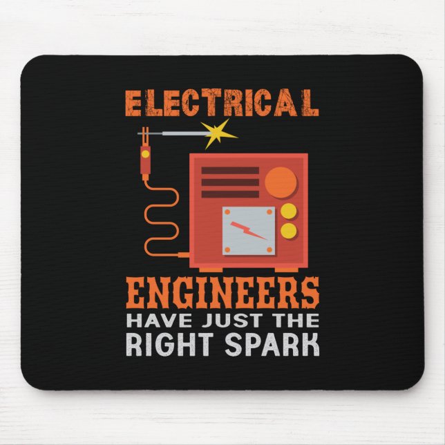 Engineer Electrical Engineers Have Just The Right Mouse Pad (Front)