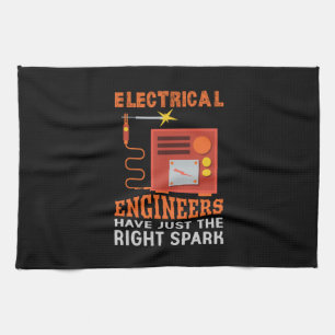 Engineer Electrical Engineers Have Just The Right Tea Towel