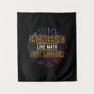 Engineer Engineering Like Math Tapestry