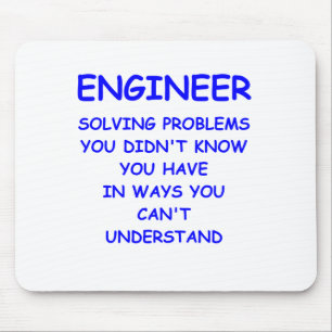 engineer engineering mouse pad