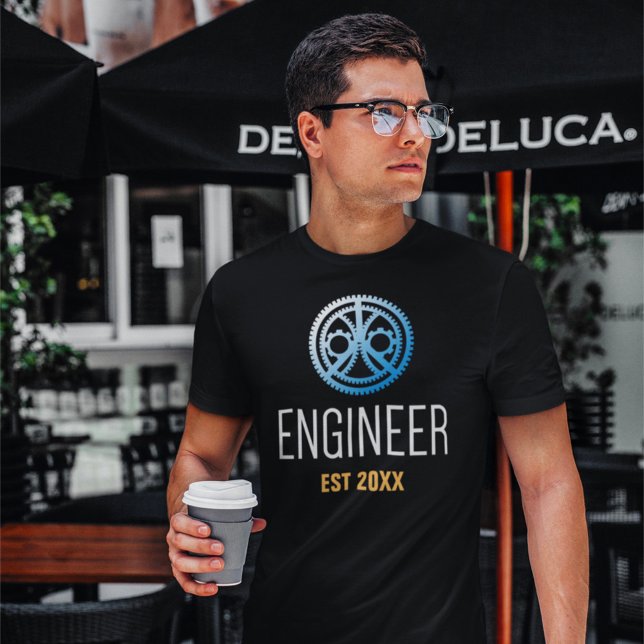 Engineer Established , Engineering Graduate Custom T-Shirt (Creator Uploaded)